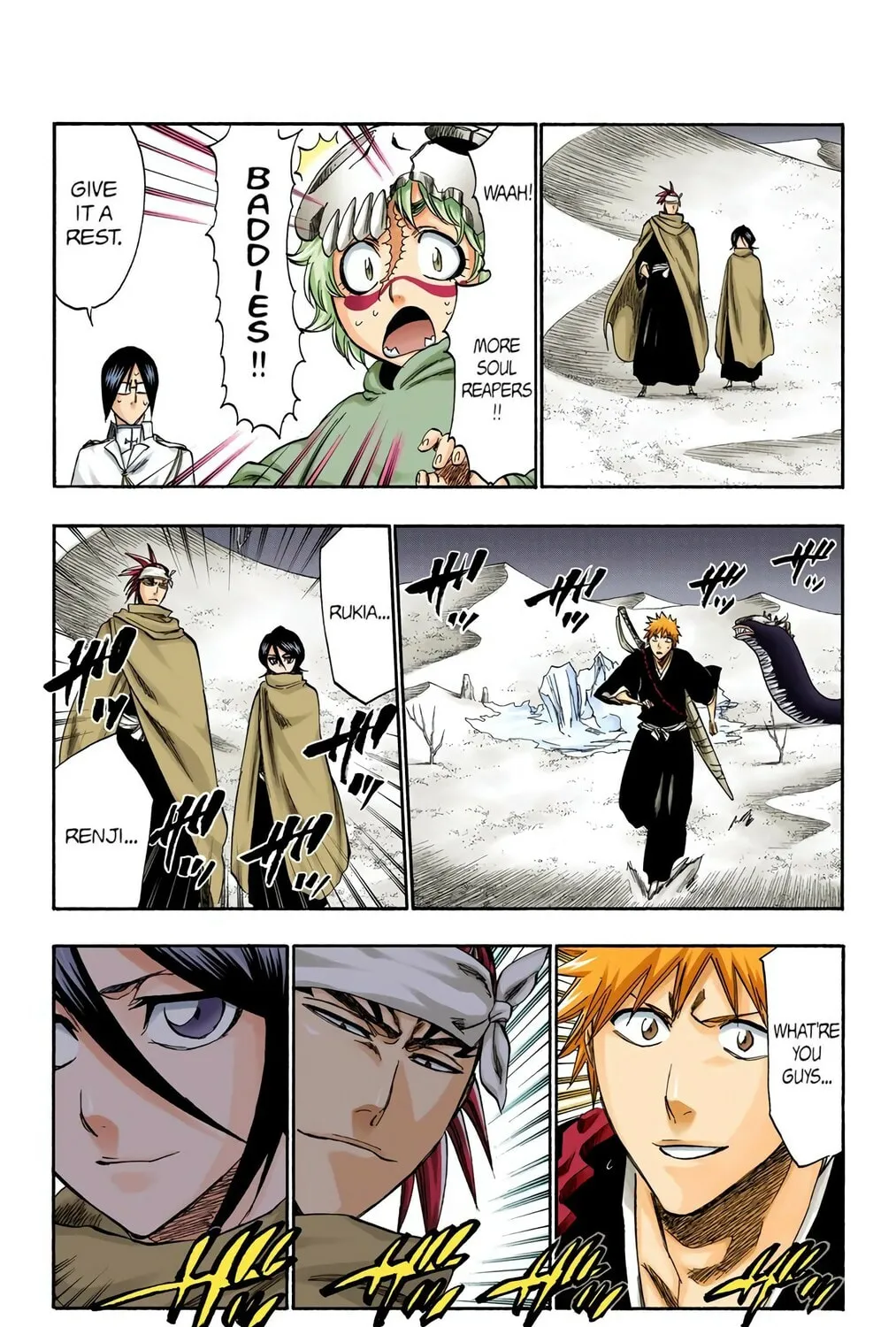 Bleach Colored Manga