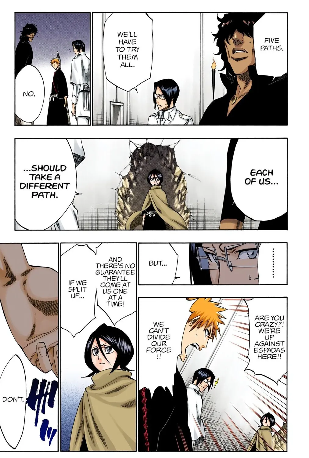 Bleach Colored Manga