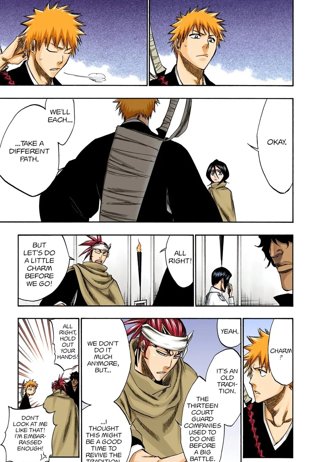 Bleach Colored Manga