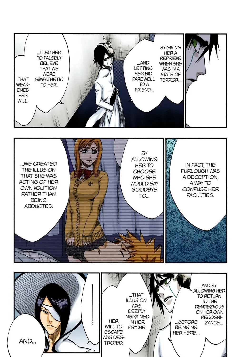 Bleach Colored Manga