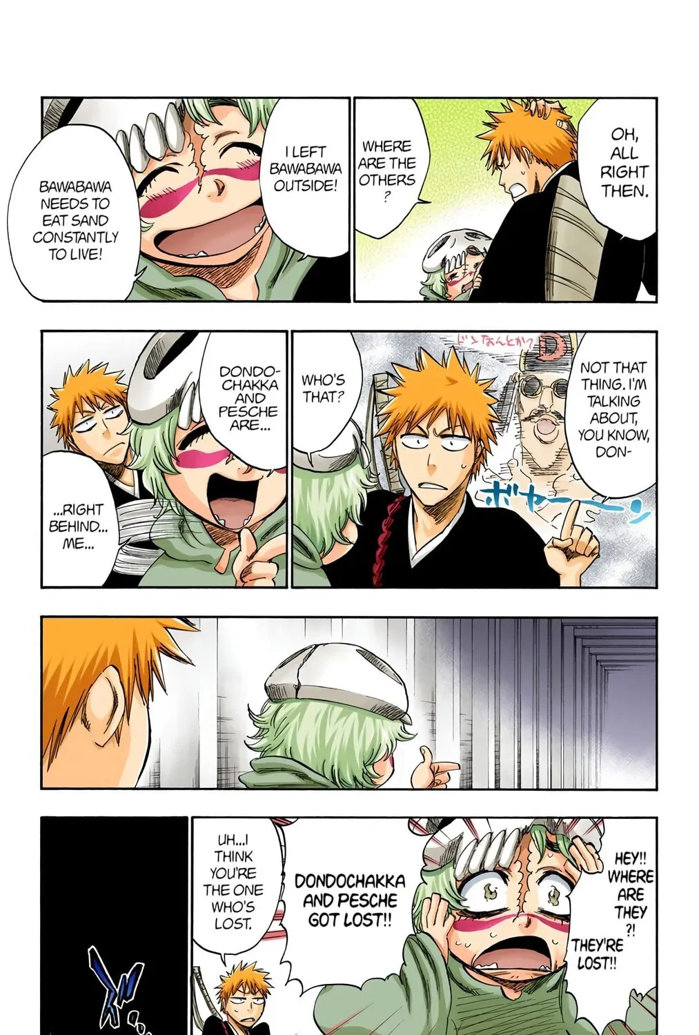 Bleach Colored Manga