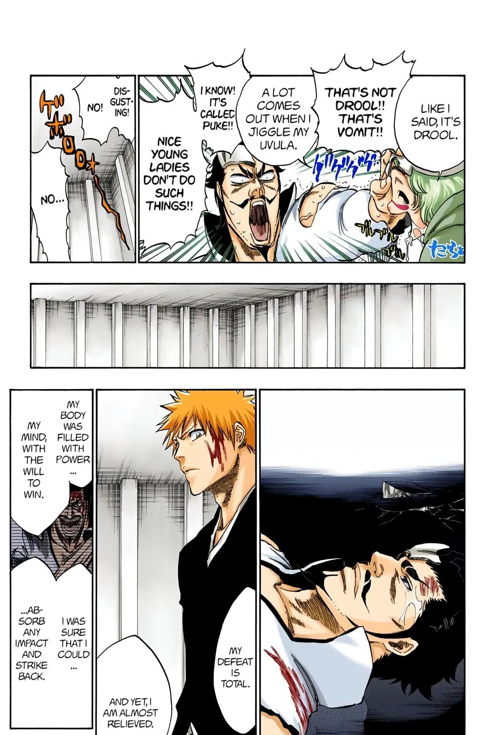 Bleach Colored Manga