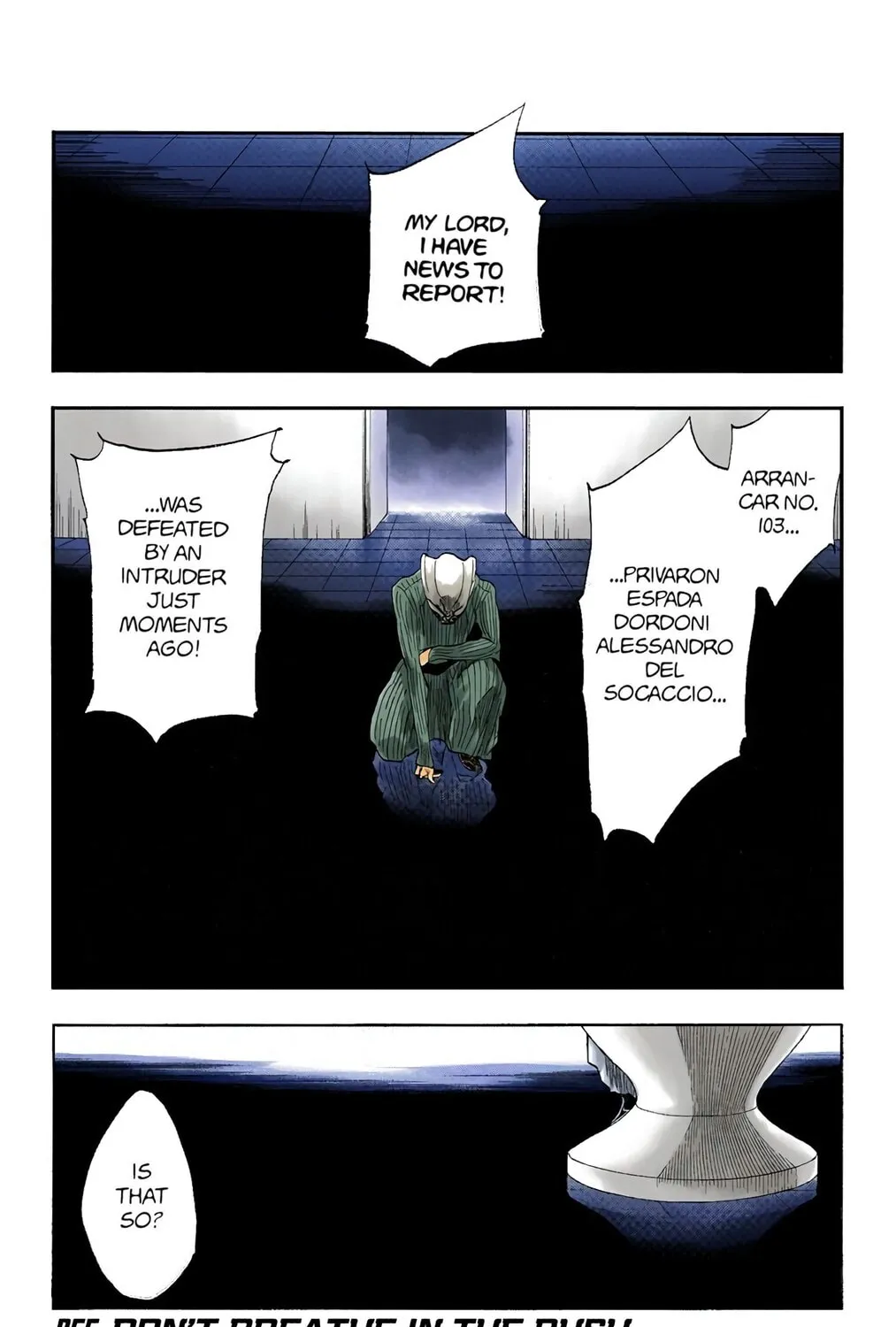 Bleach Colored Manga