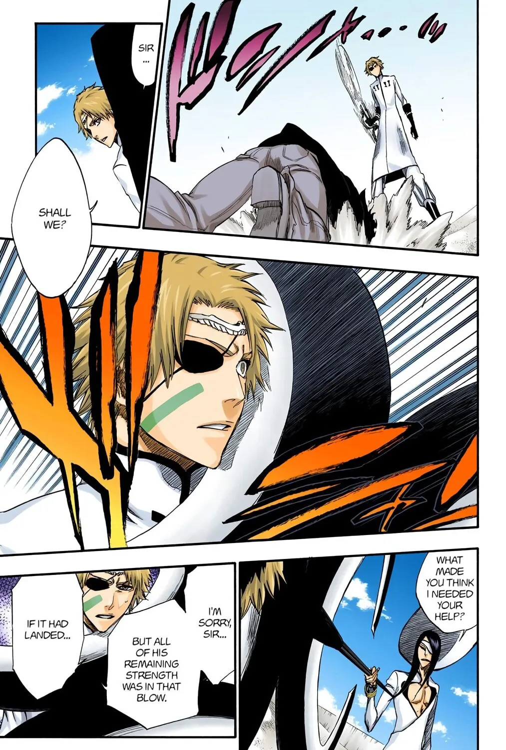 Bleach Colored Manga