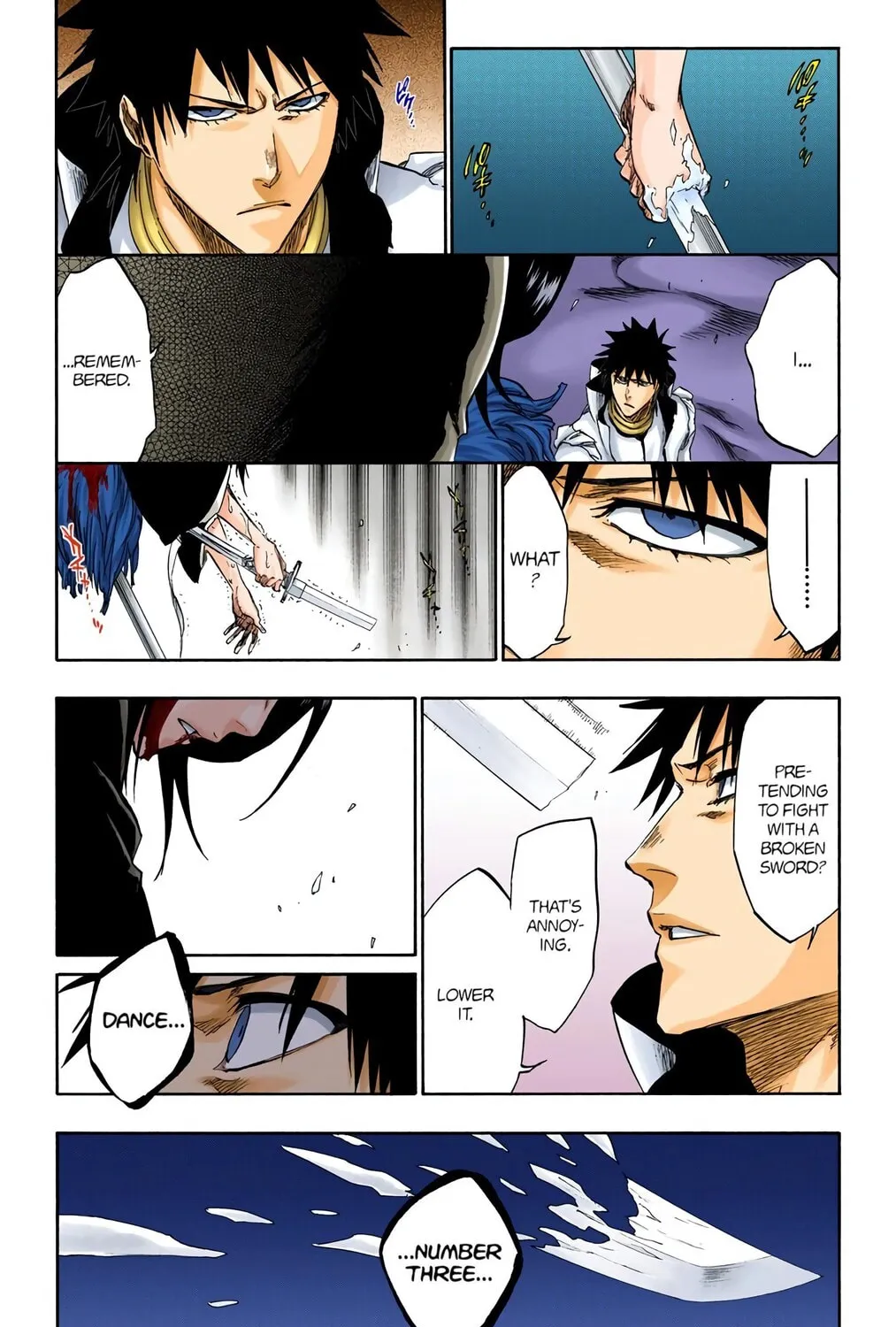 Bleach Colored Manga