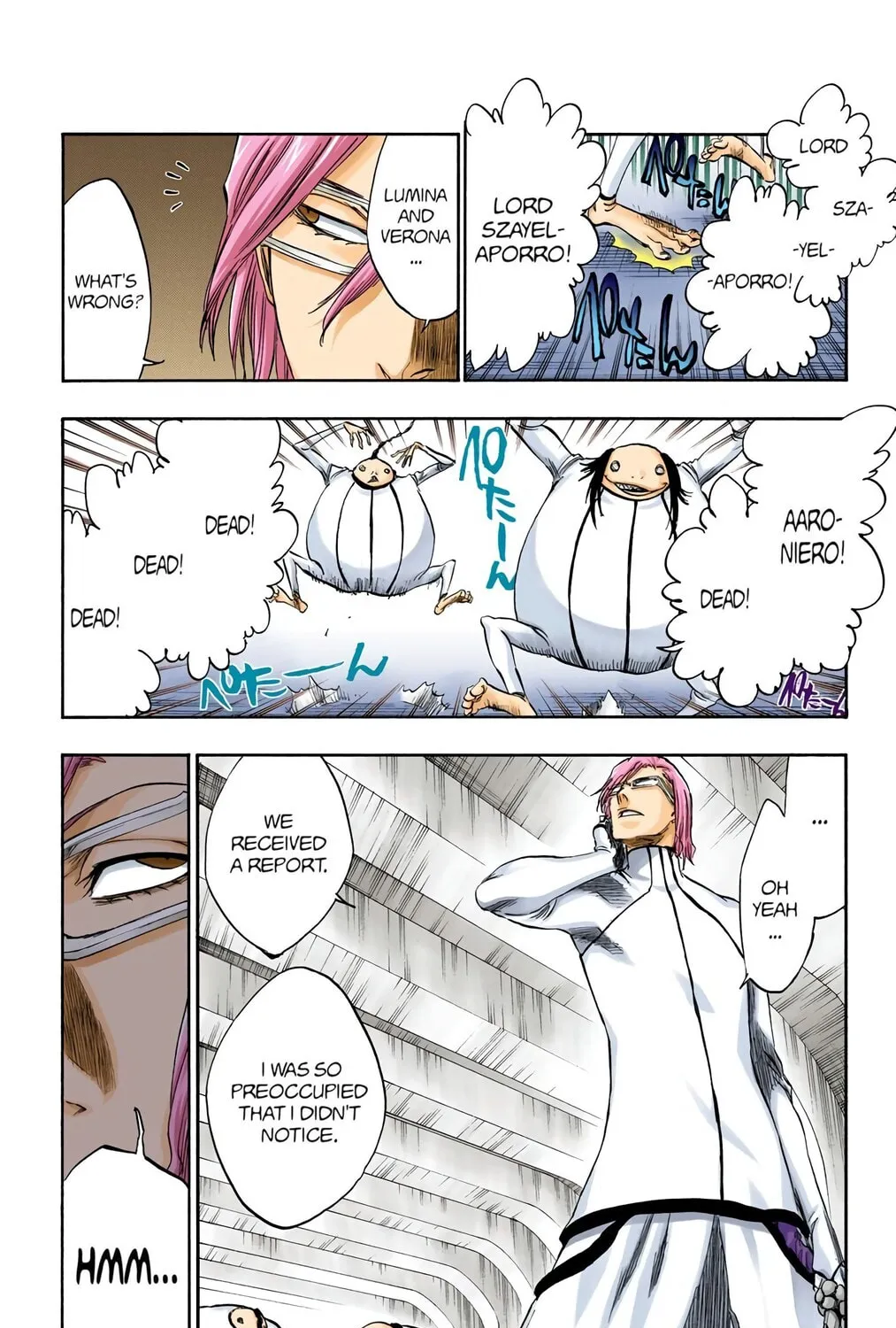 Bleach Colored Manga