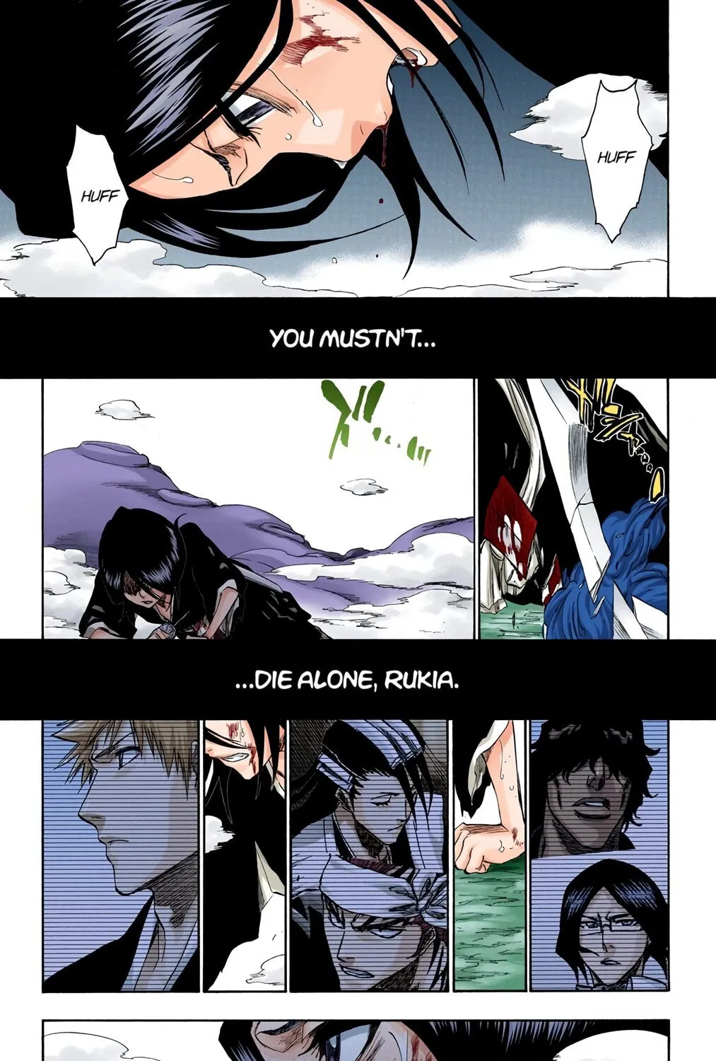 Bleach Colored Manga