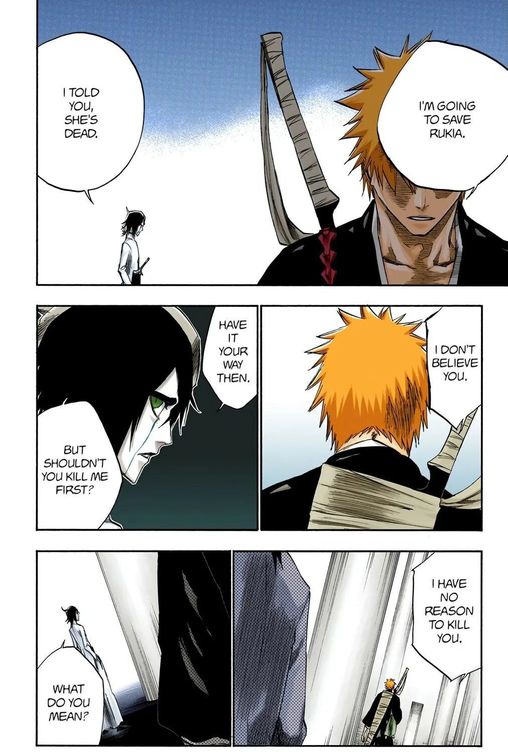 Bleach Colored Manga