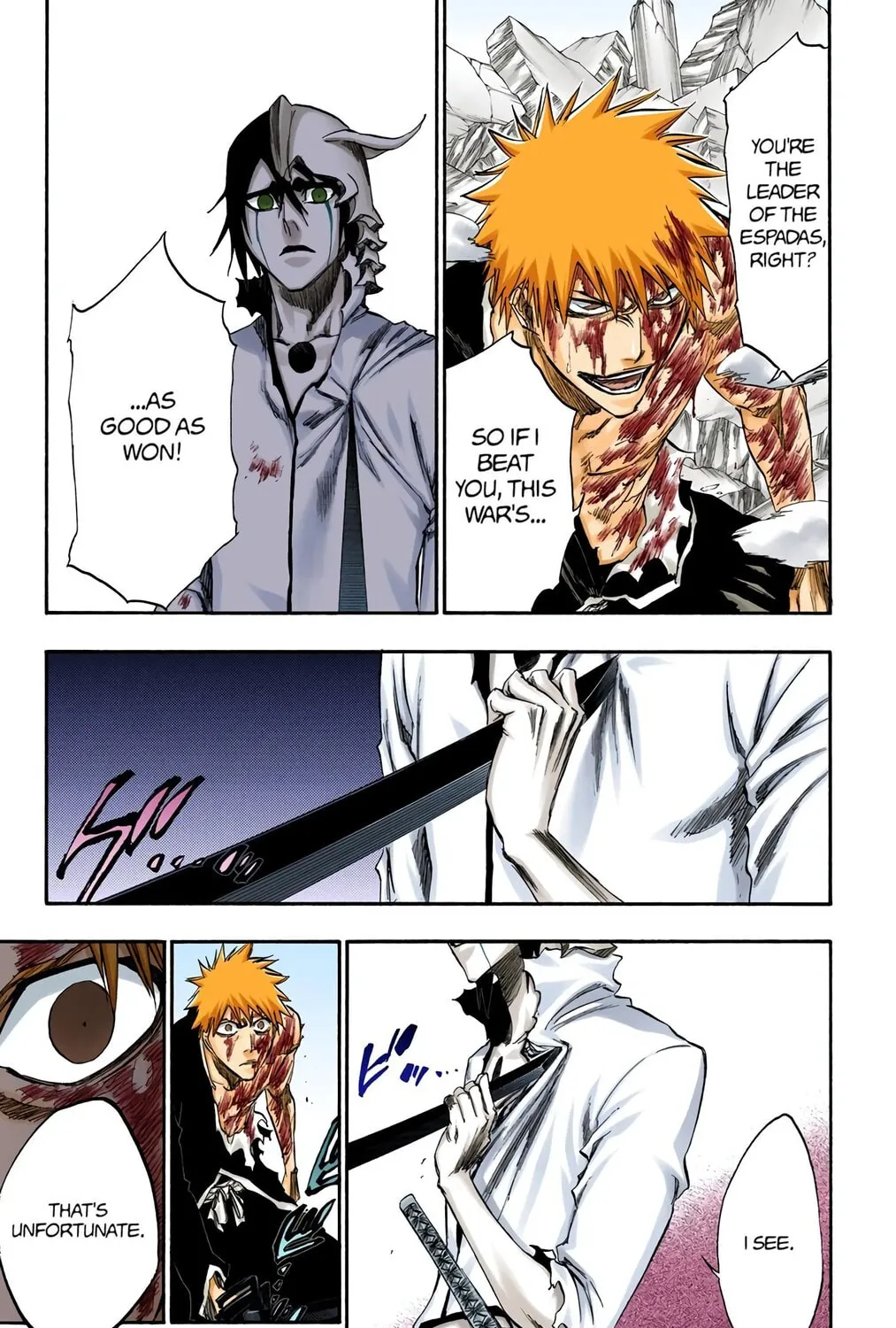 Bleach Colored Manga