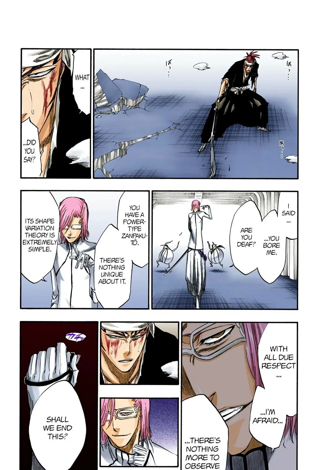 Bleach Colored Manga
