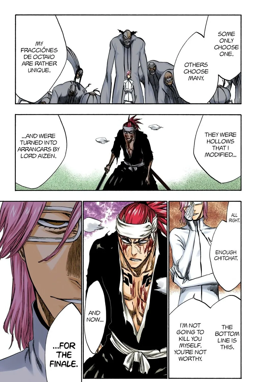 Bleach Colored Manga