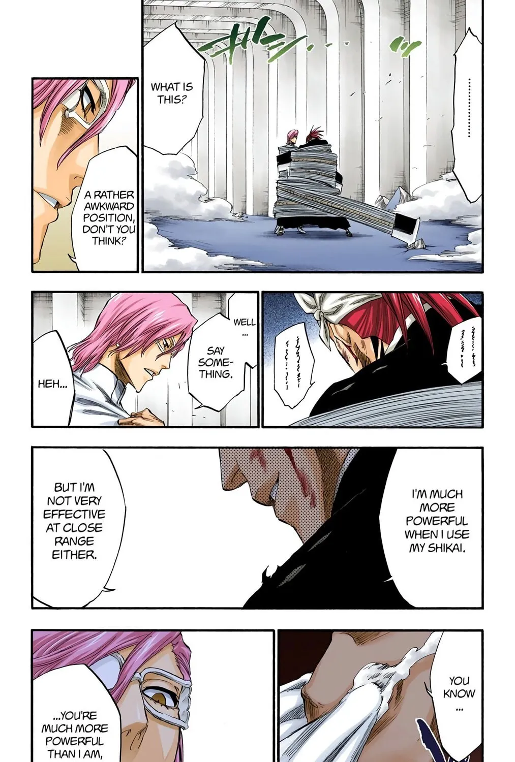 Bleach Colored Manga