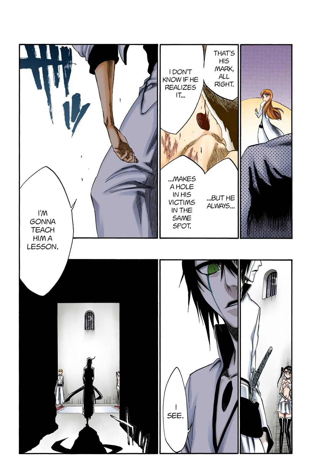 Bleach Colored Manga