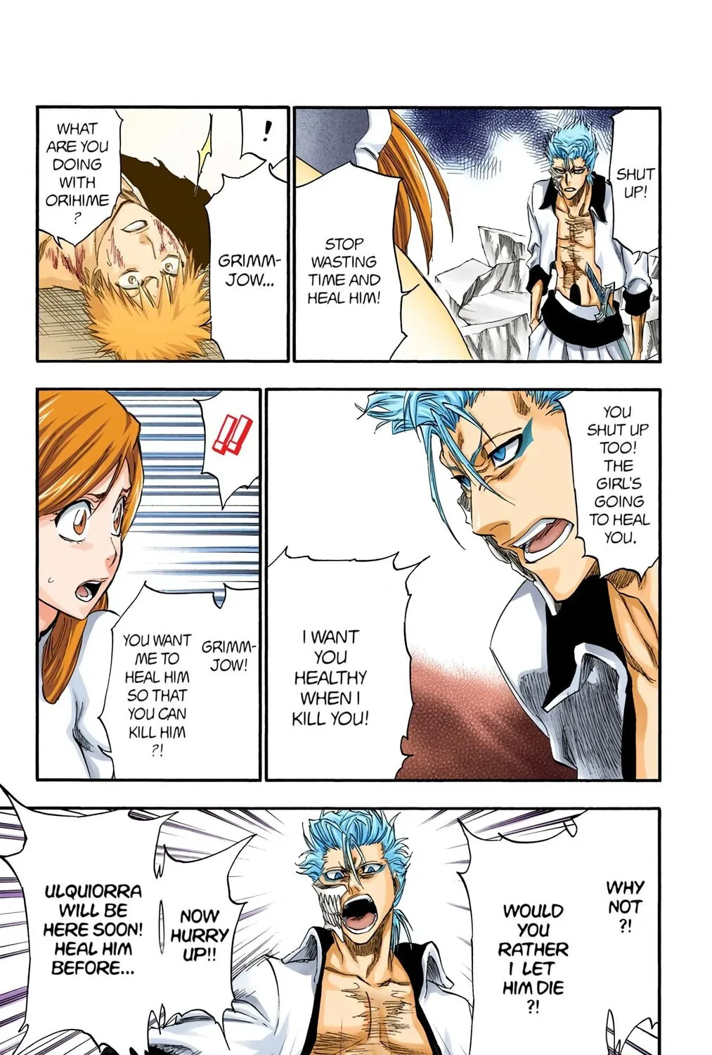 Bleach Colored Manga