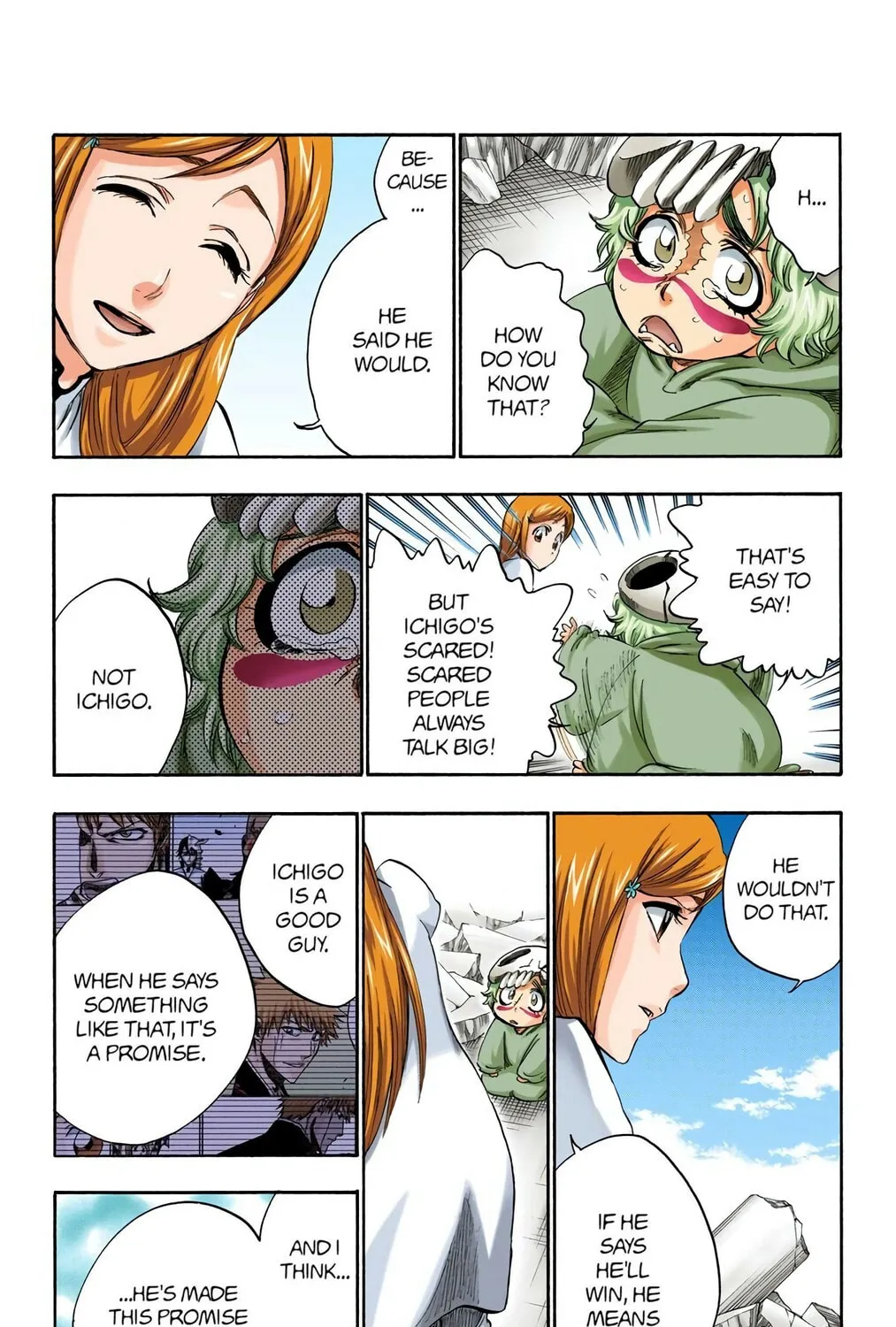 Bleach Colored Manga