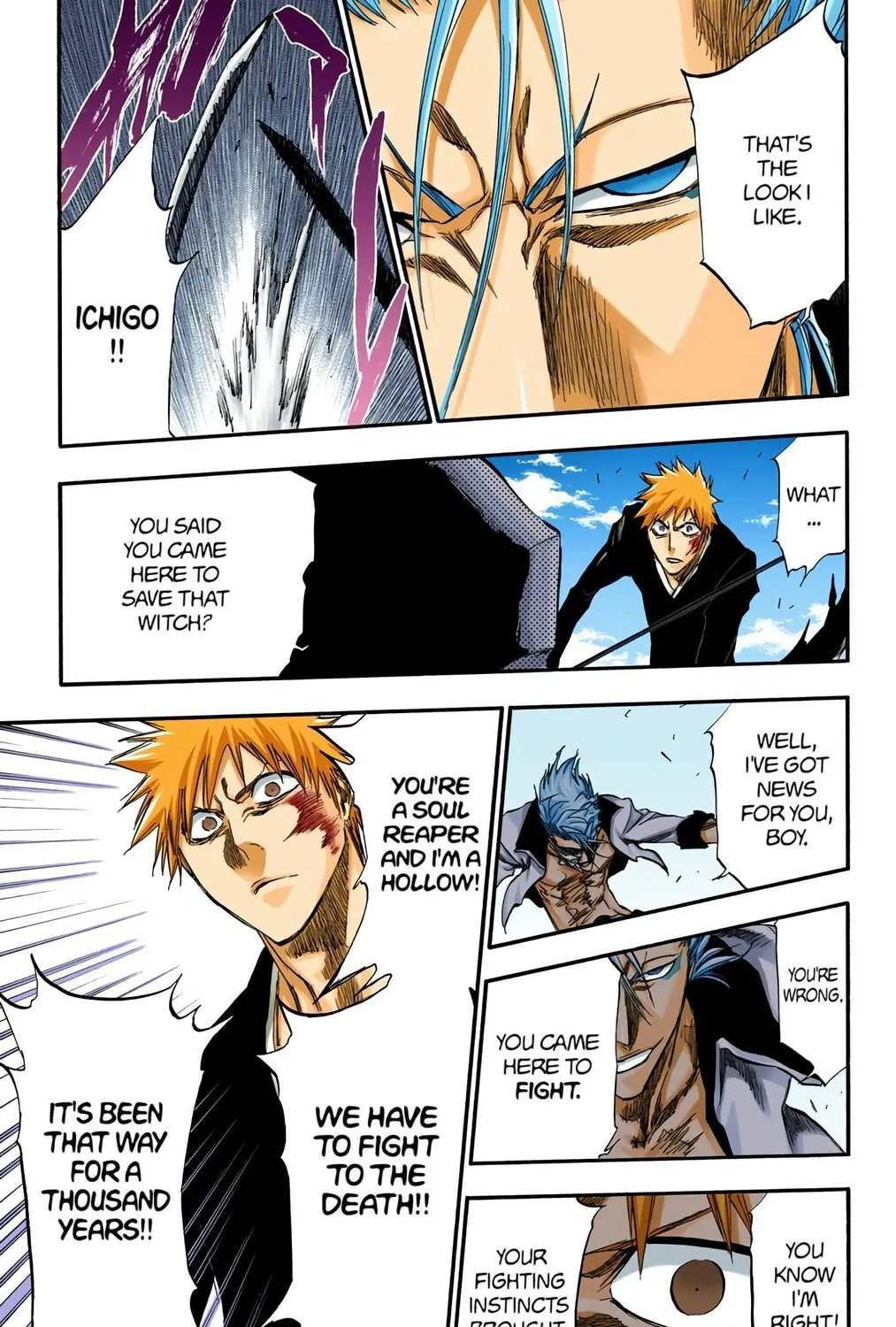 Bleach Colored Manga
