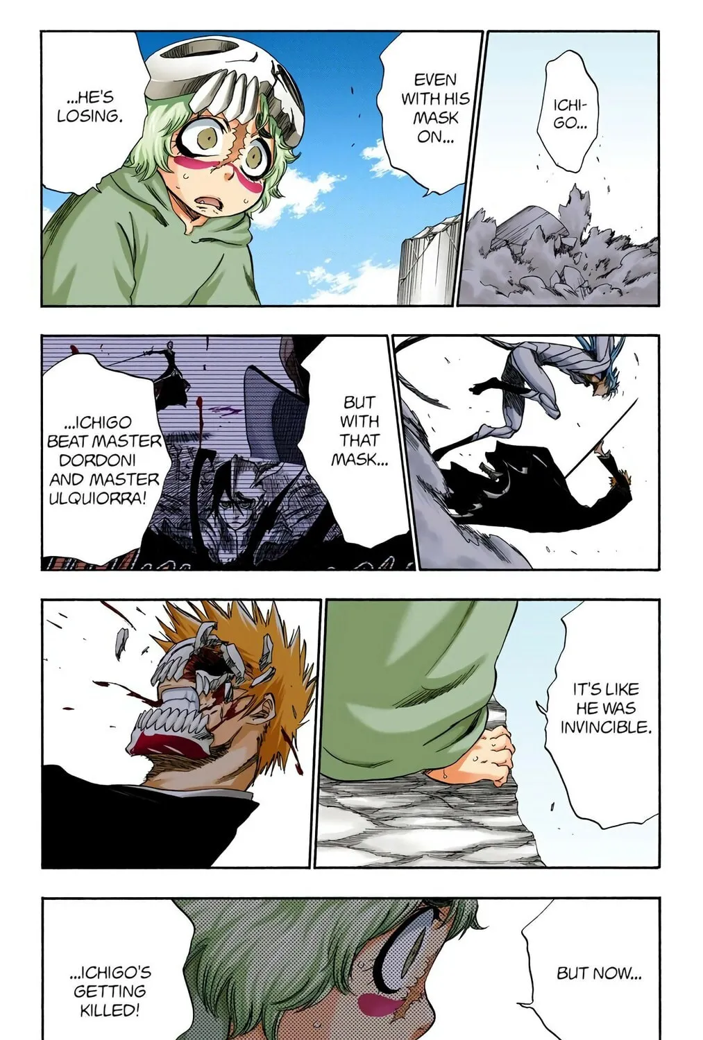 Bleach Colored Manga