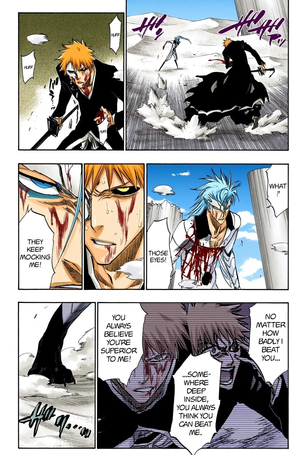 Bleach Colored Manga
