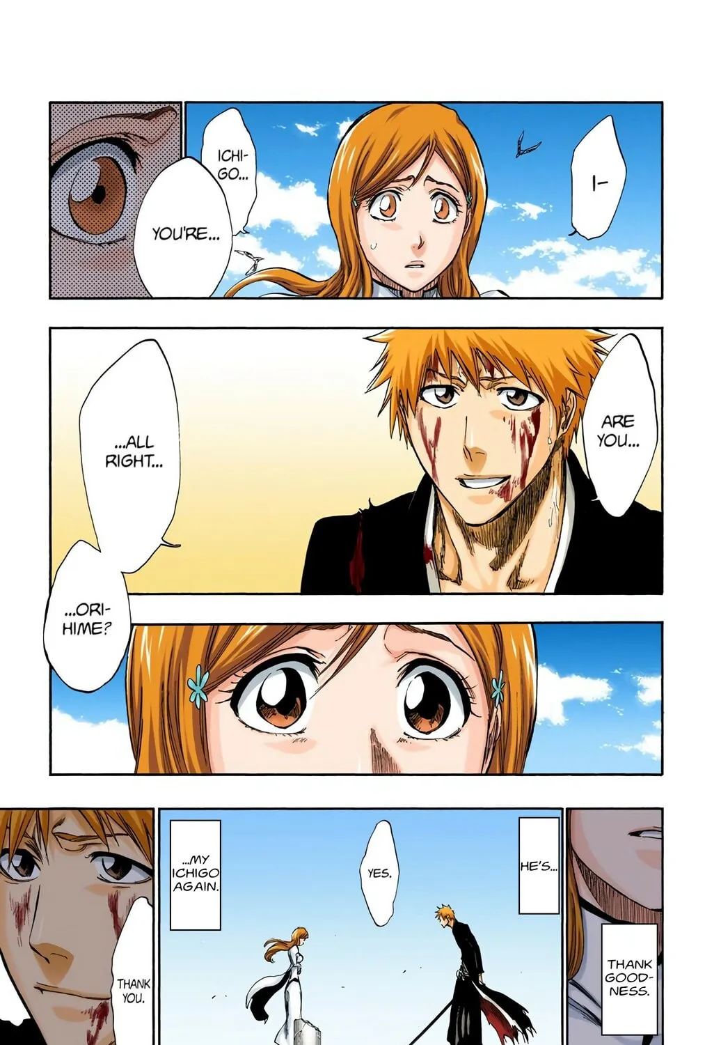 Bleach Colored Manga