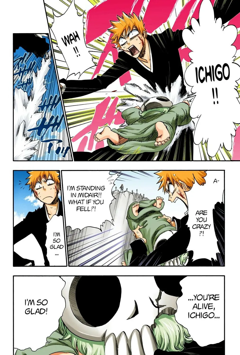 Bleach Colored Manga