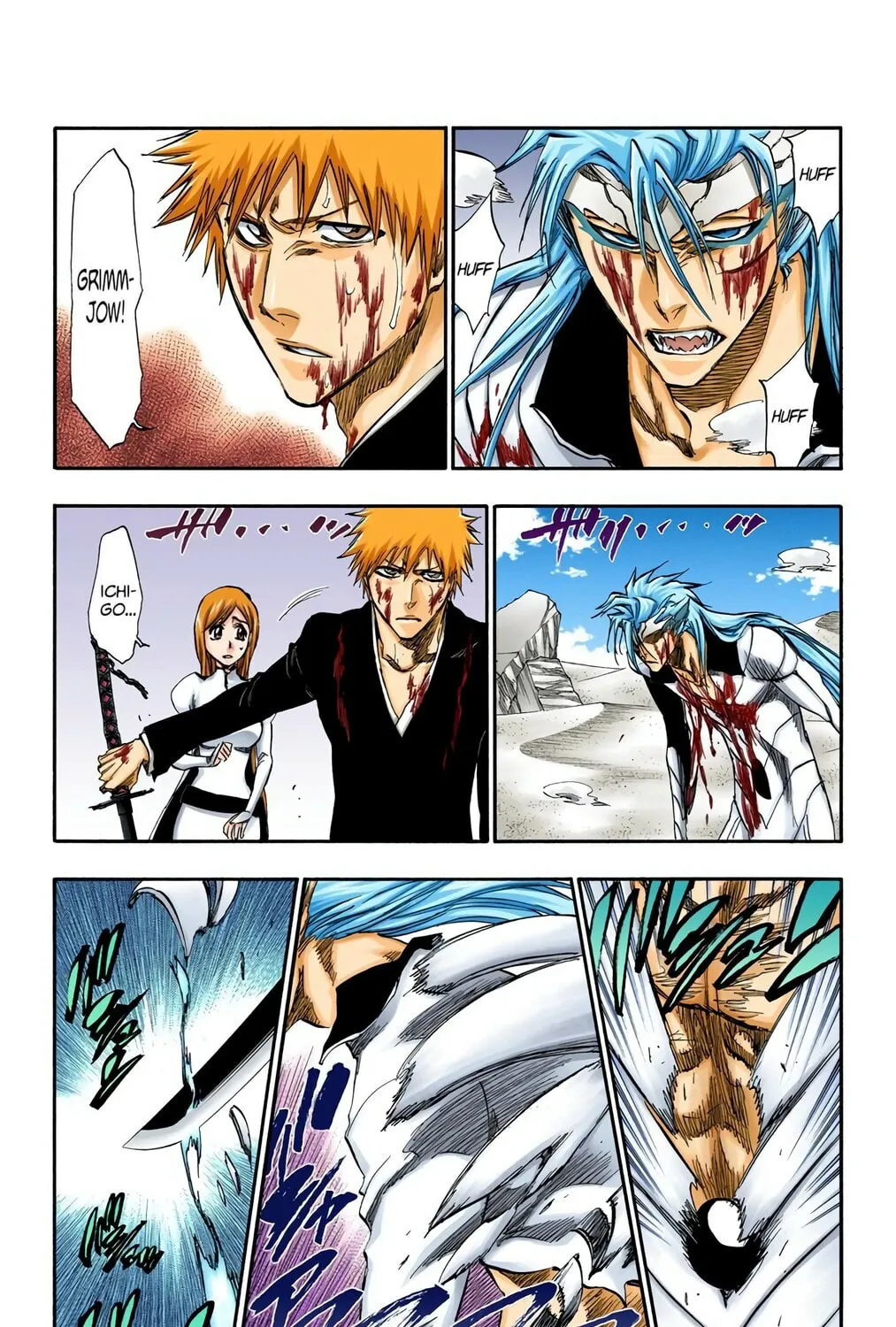 Bleach Colored Manga