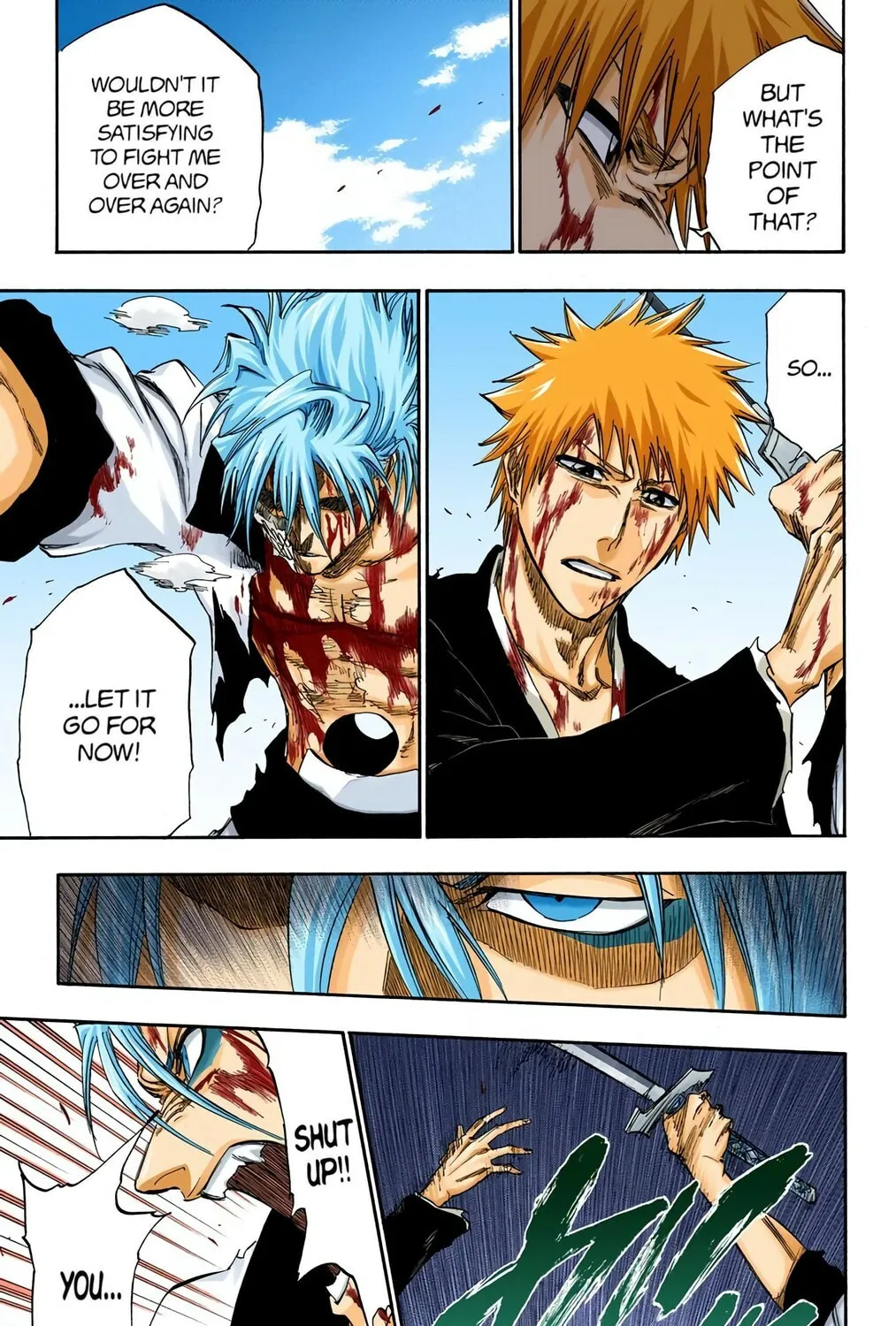 Bleach Colored Manga