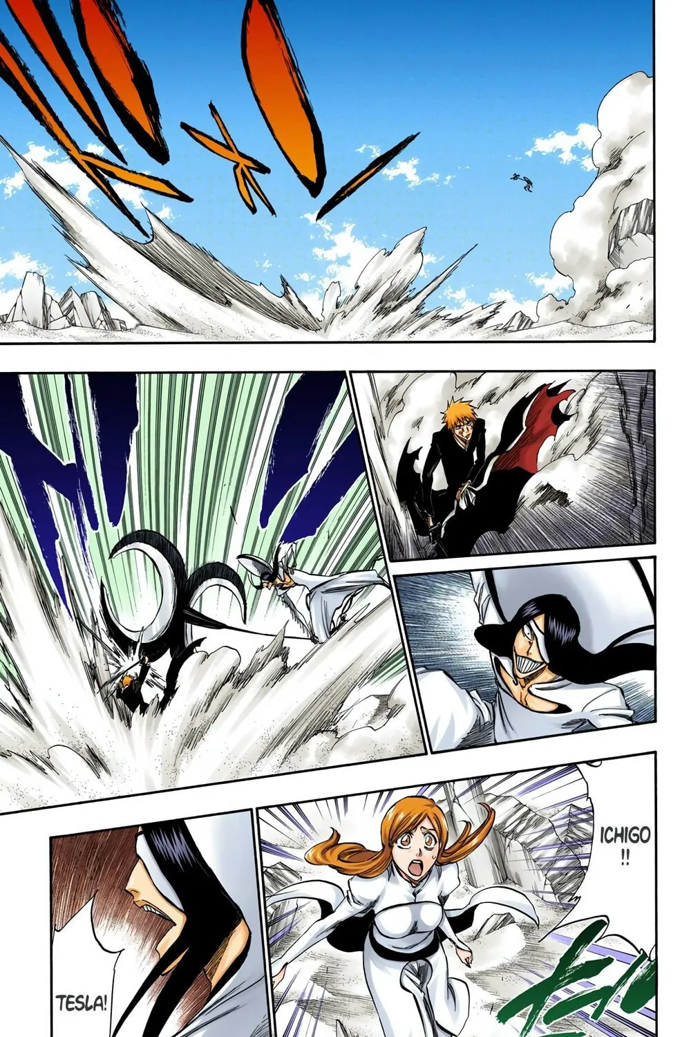 Bleach Colored Manga