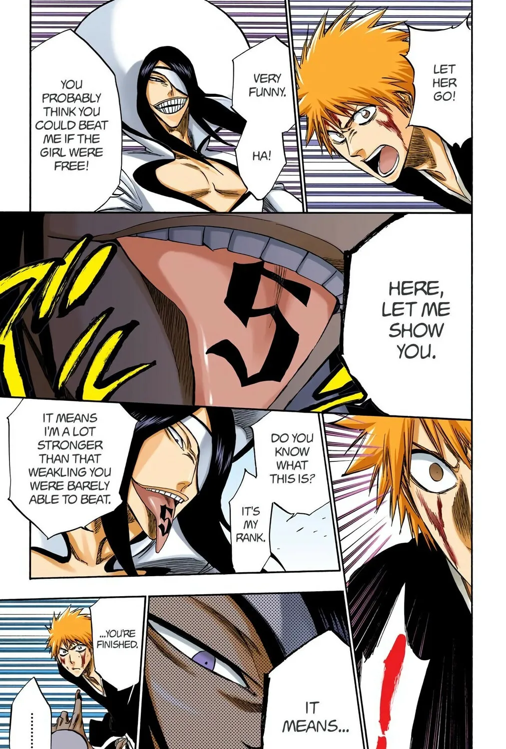 Bleach Colored Manga