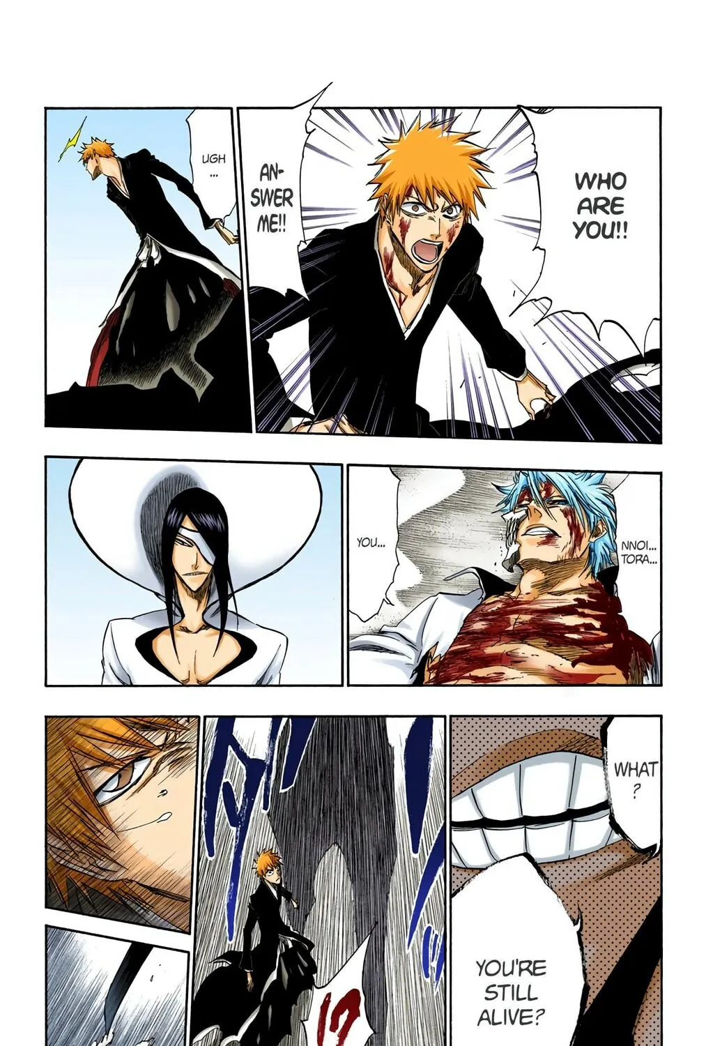 Bleach Colored Manga