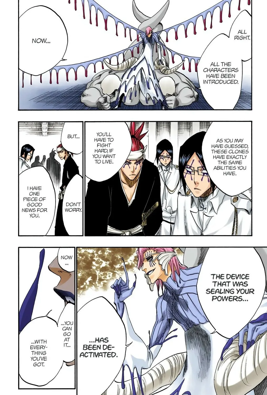 Bleach Colored Manga