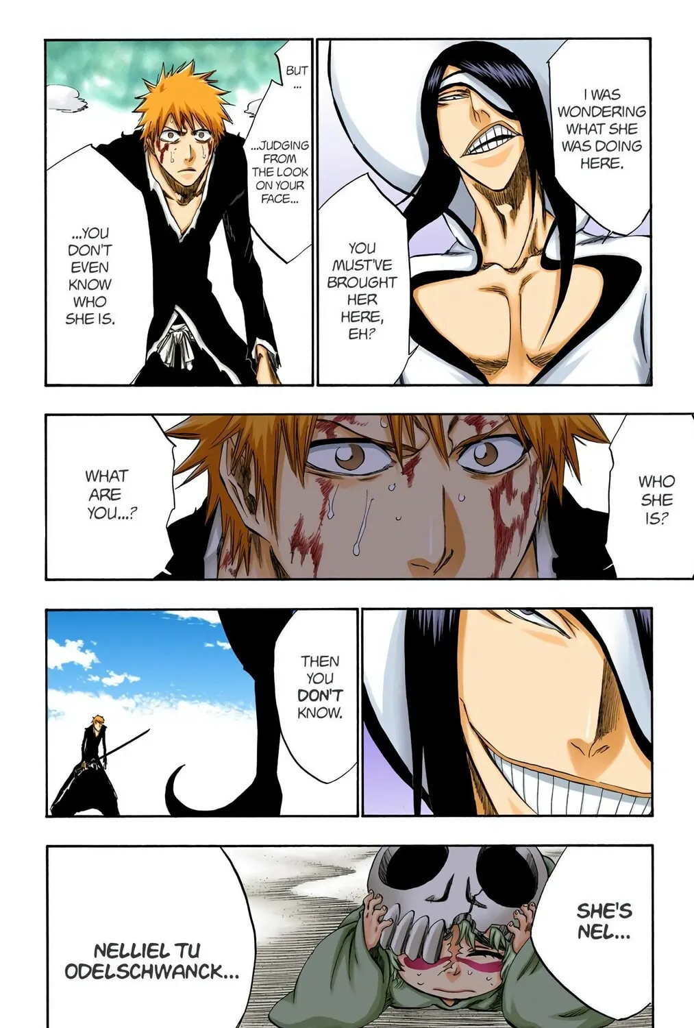 Bleach Colored Manga