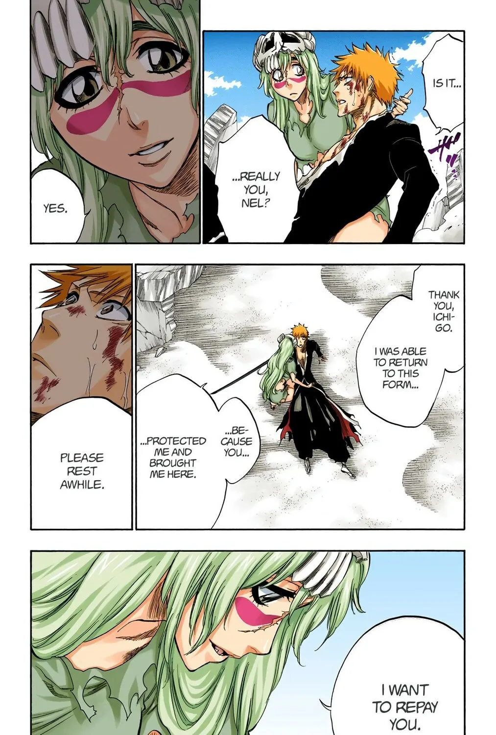 Bleach Colored Manga