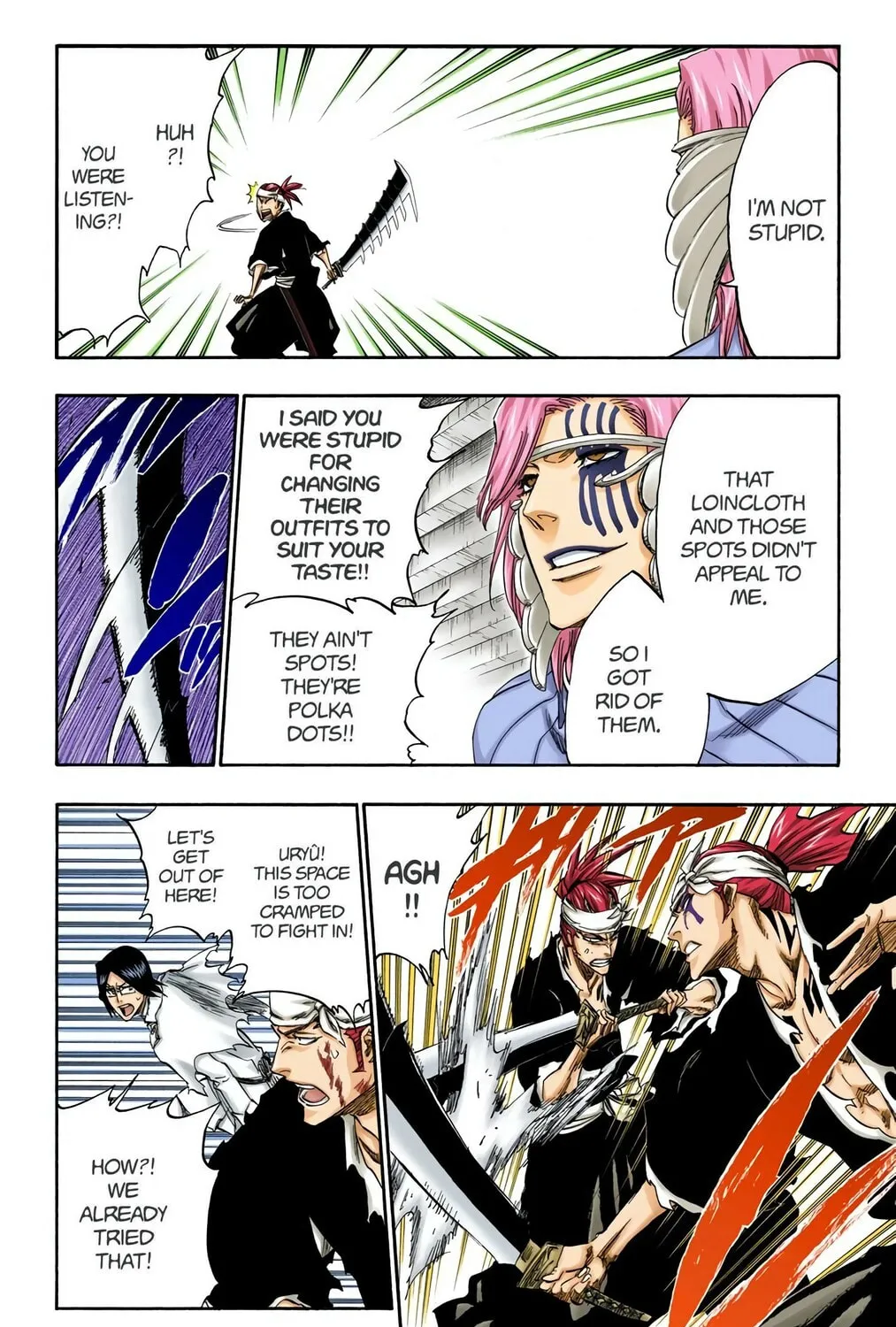 Bleach Colored Manga