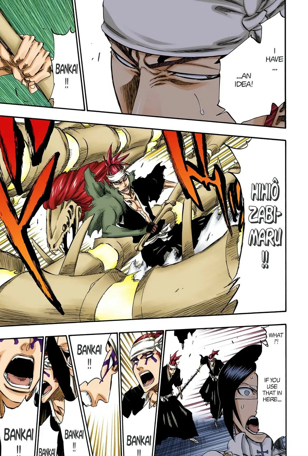 Bleach Colored Manga