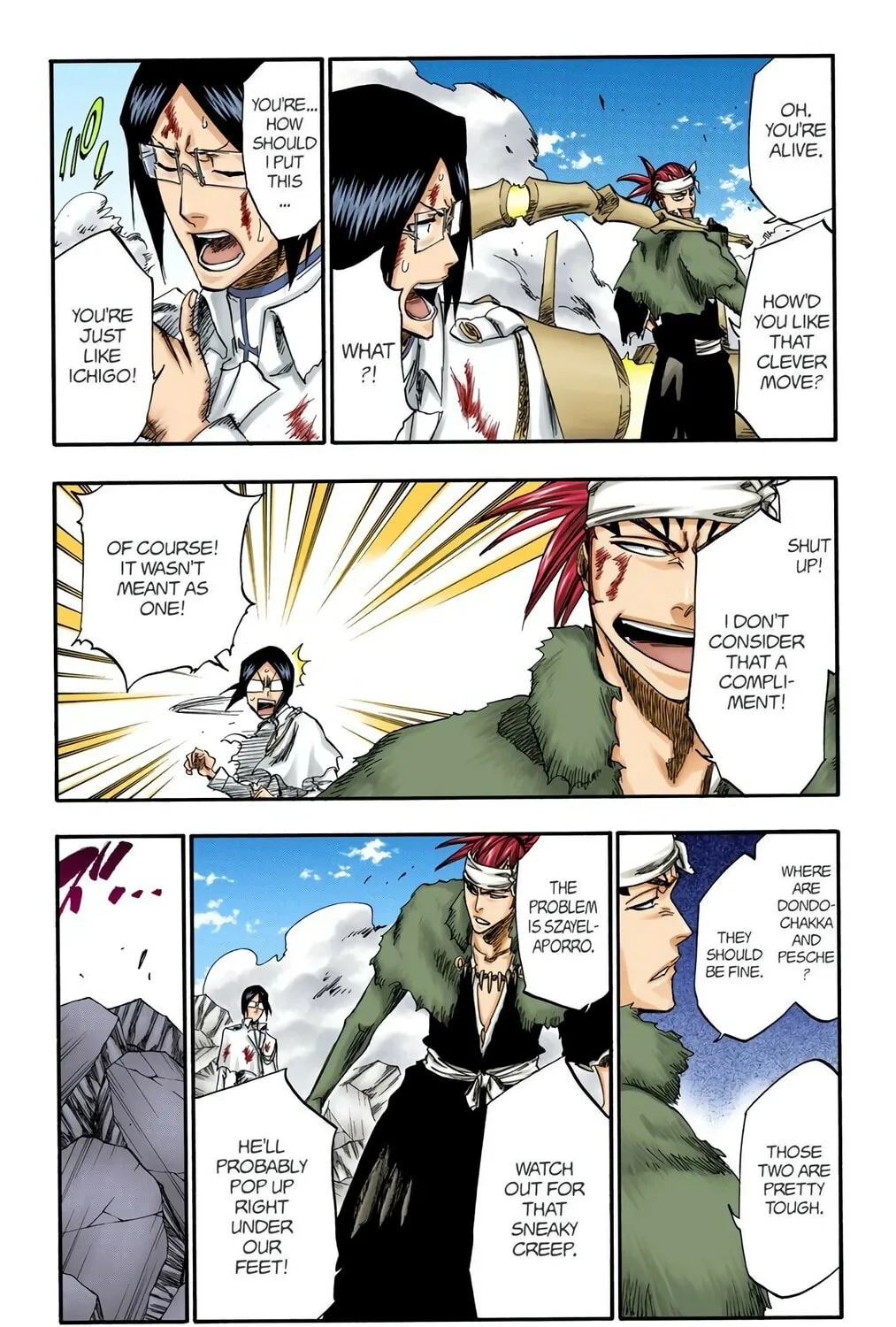 Bleach Colored Manga