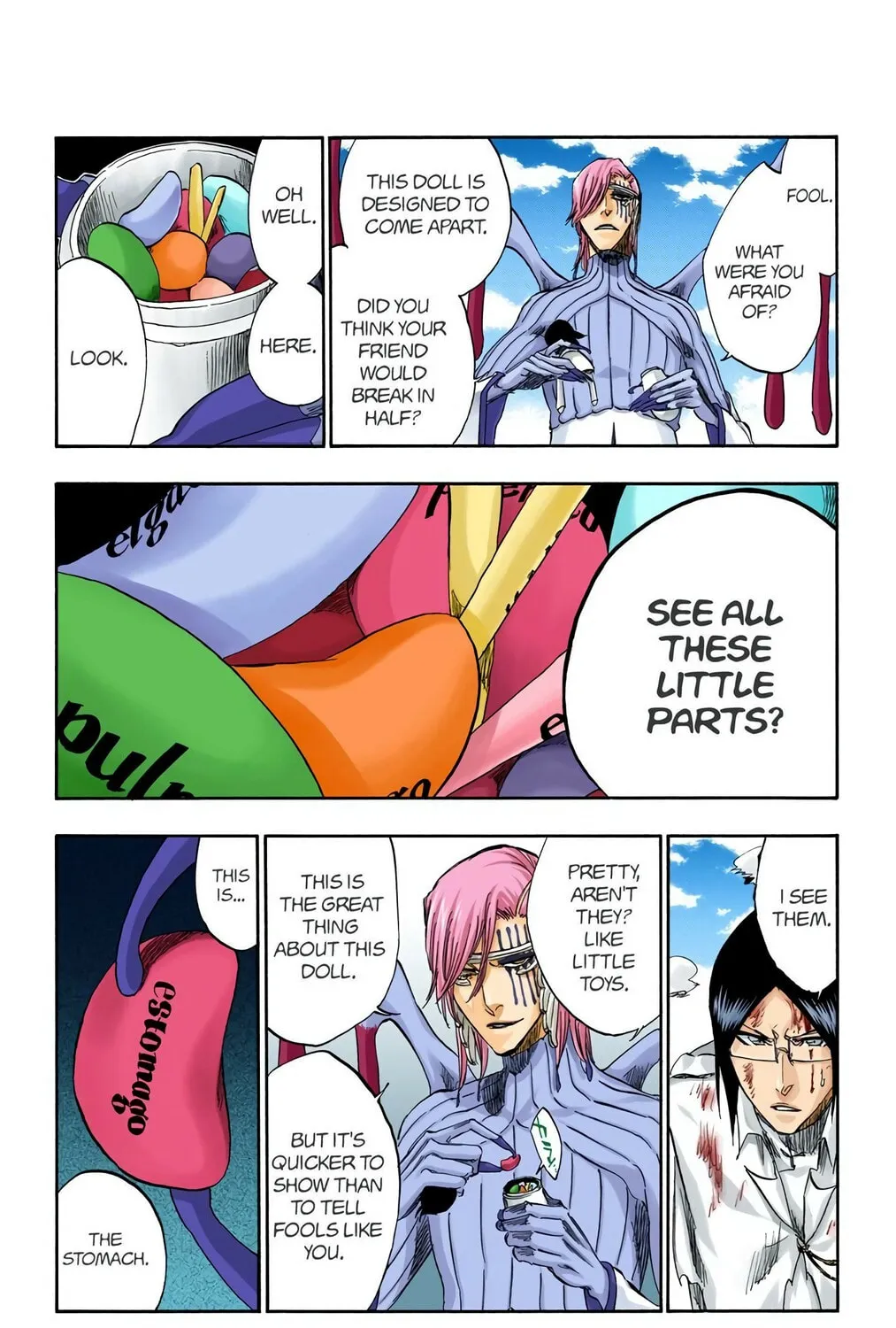 Bleach Colored Manga