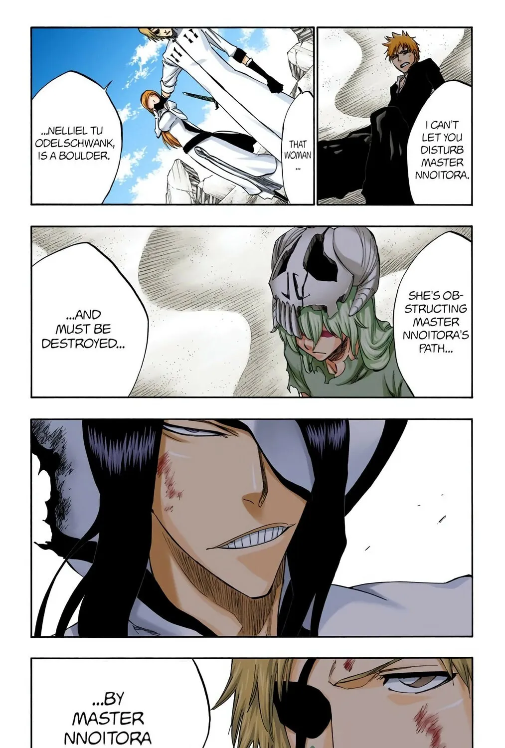 Bleach Colored Manga
