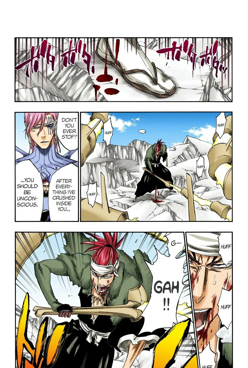 Bleach Colored Manga