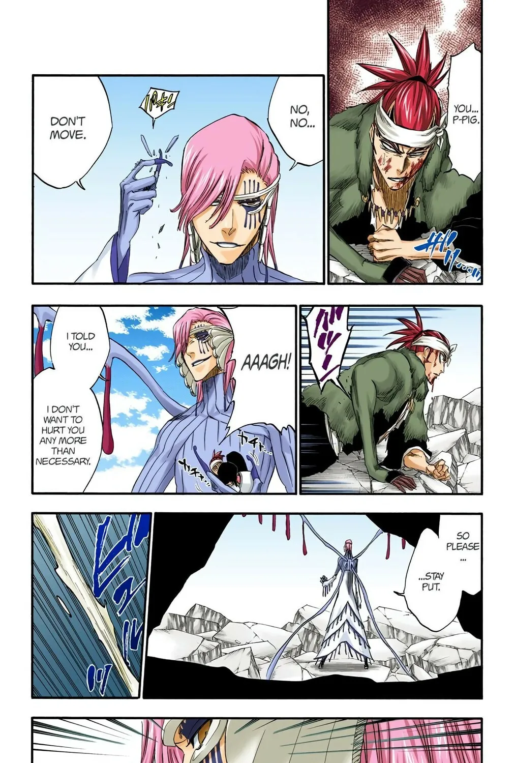 Bleach Colored Manga