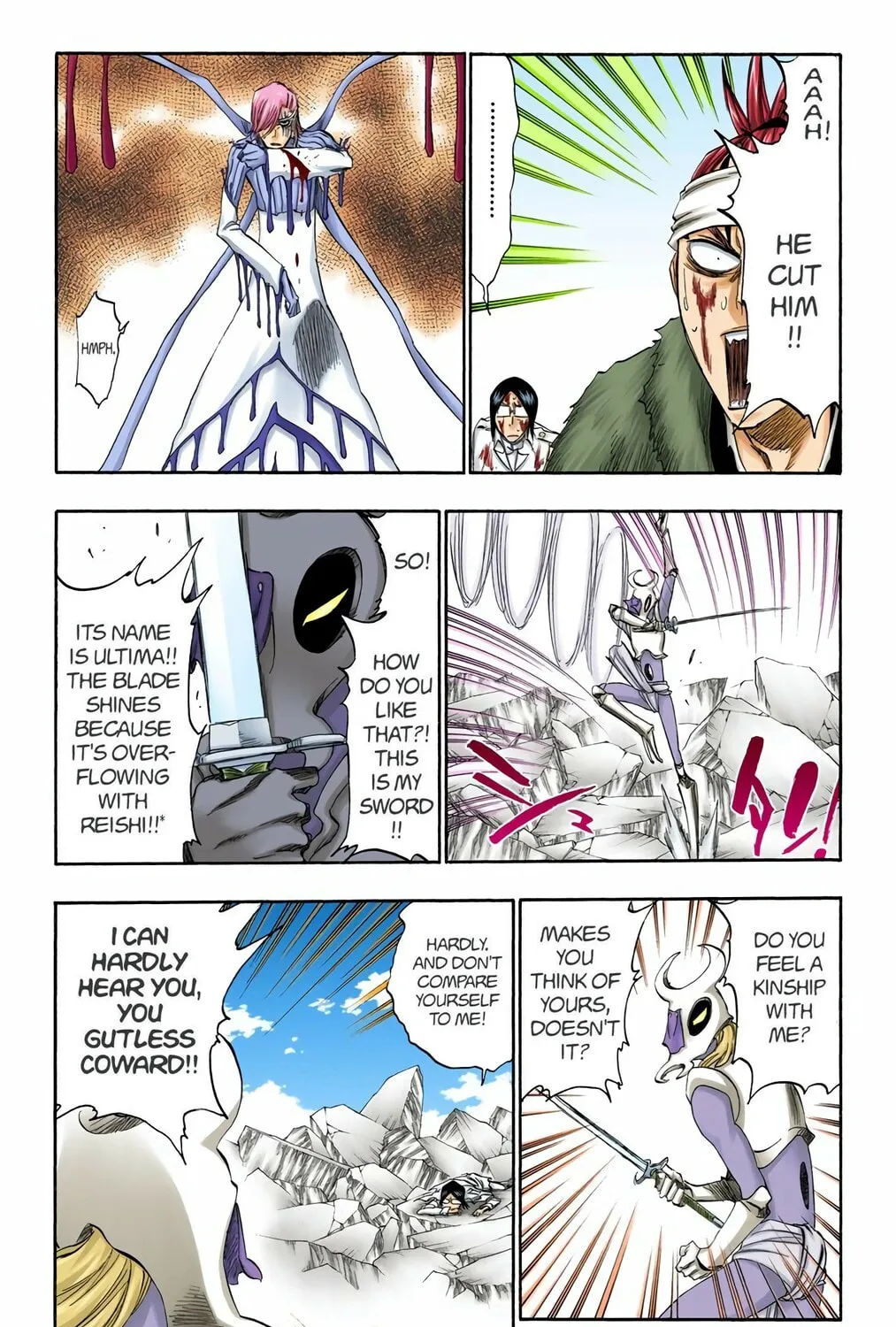 Bleach Colored Manga