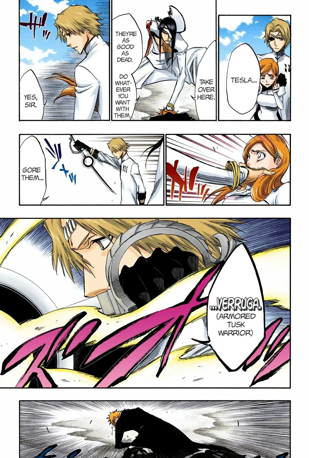 Bleach Colored Manga