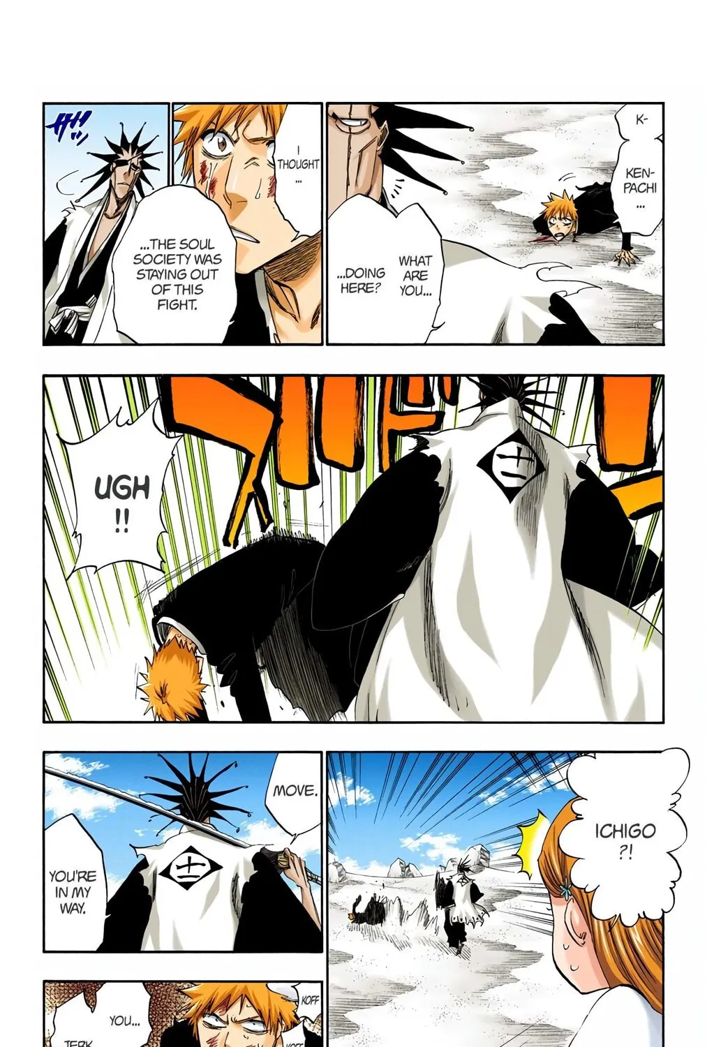 Bleach Colored Manga