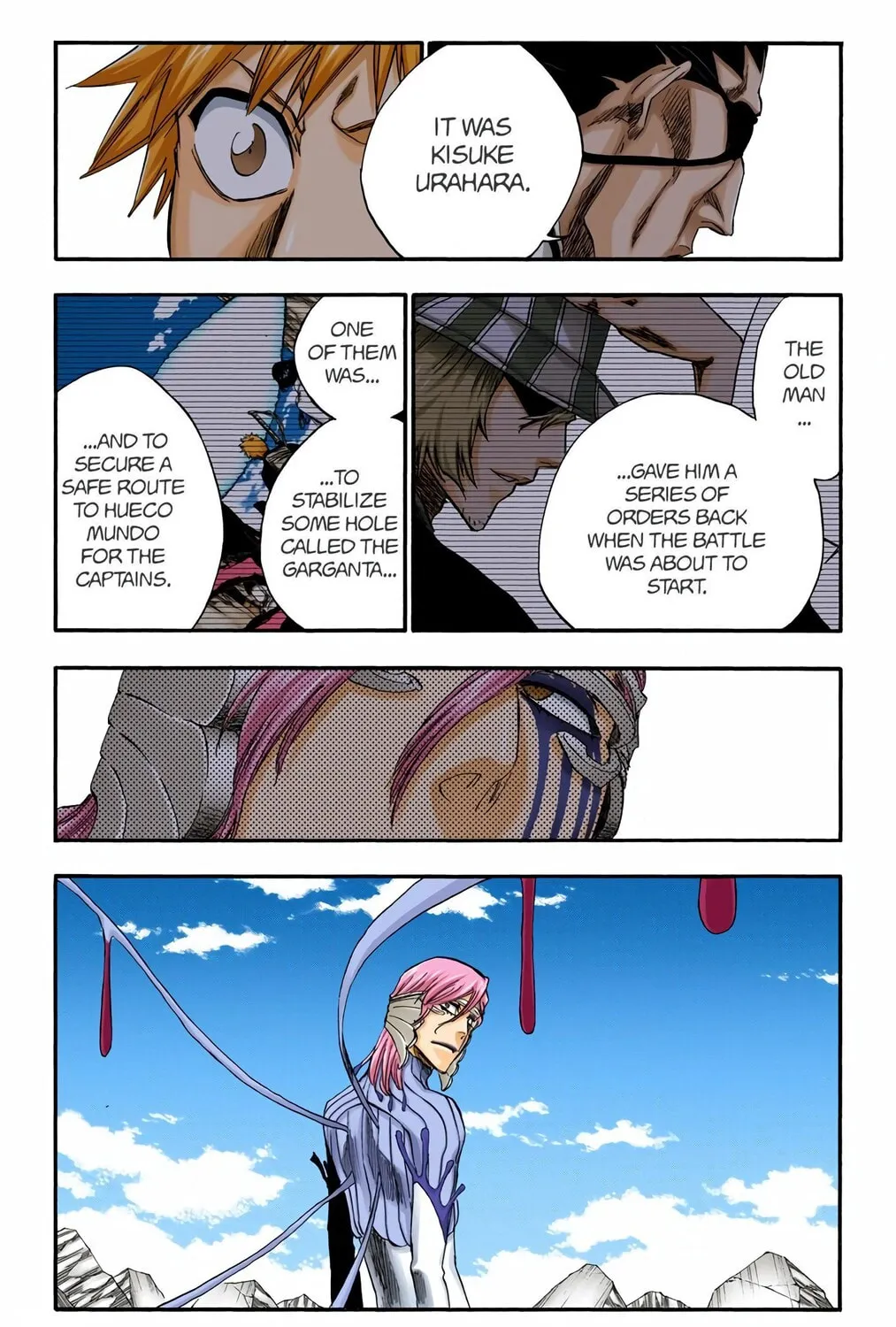 Bleach Colored Manga