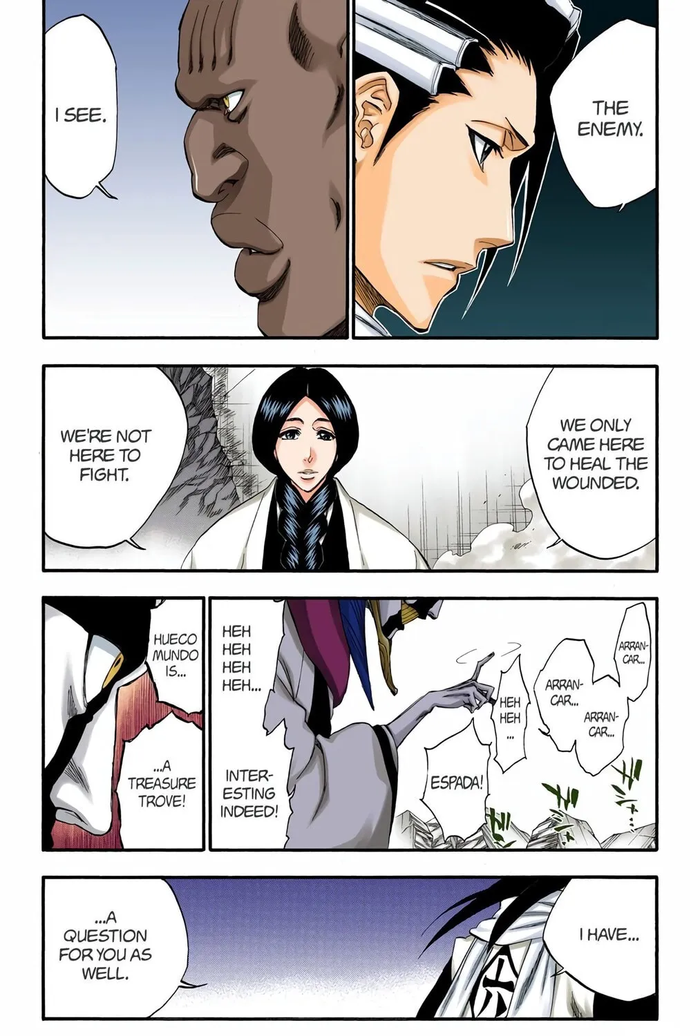 Bleach Colored Manga