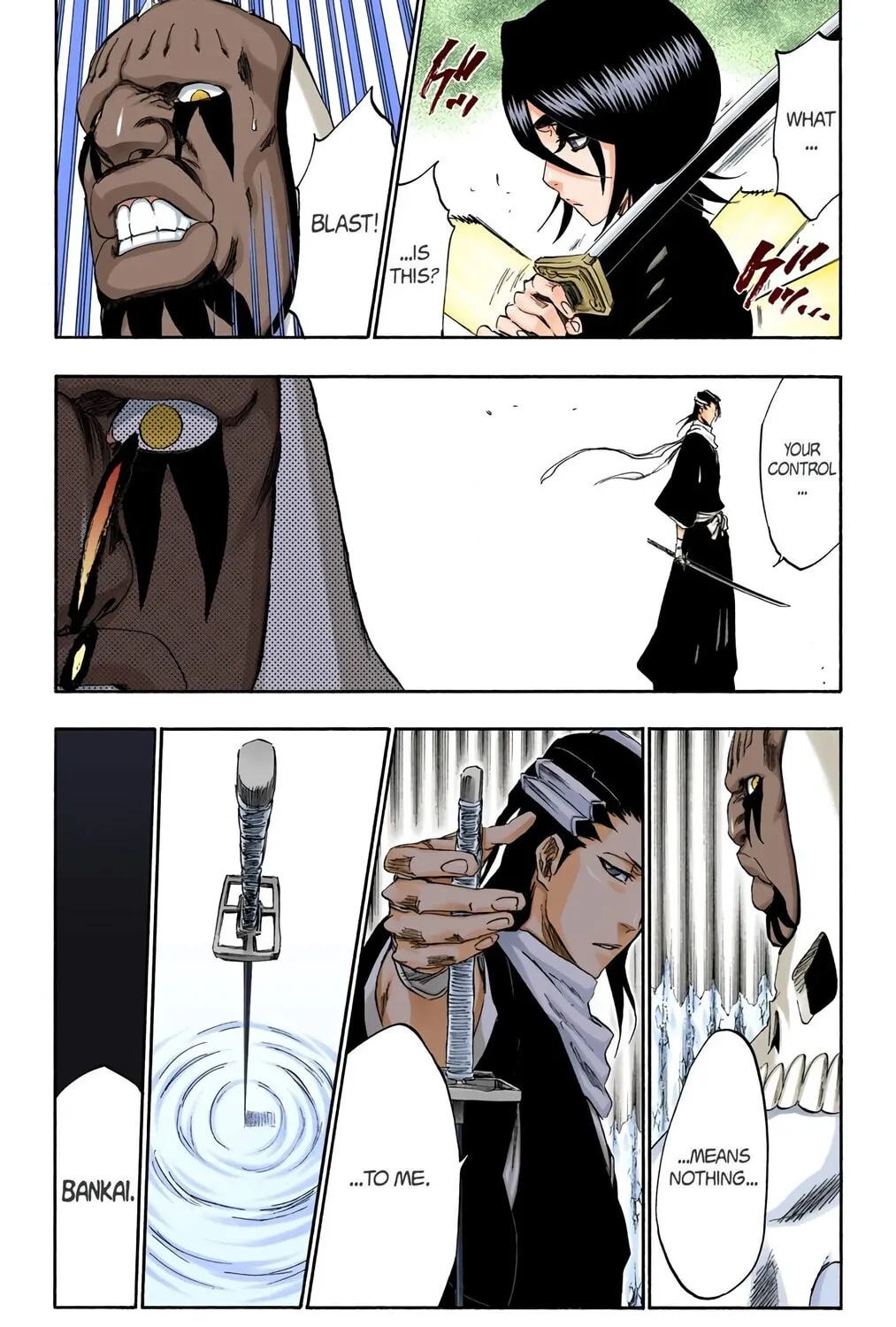 Bleach Colored Manga