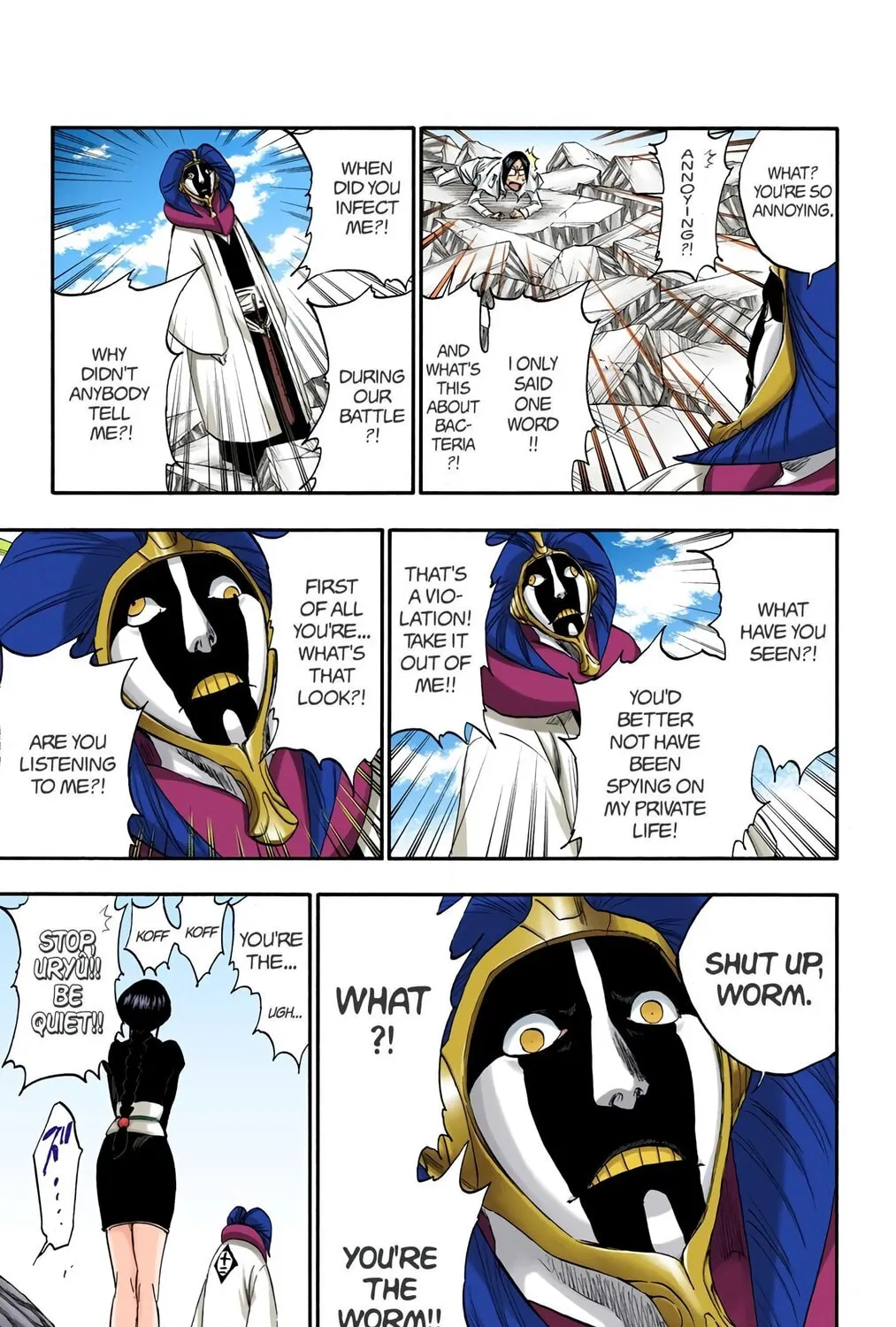 Bleach Colored Manga