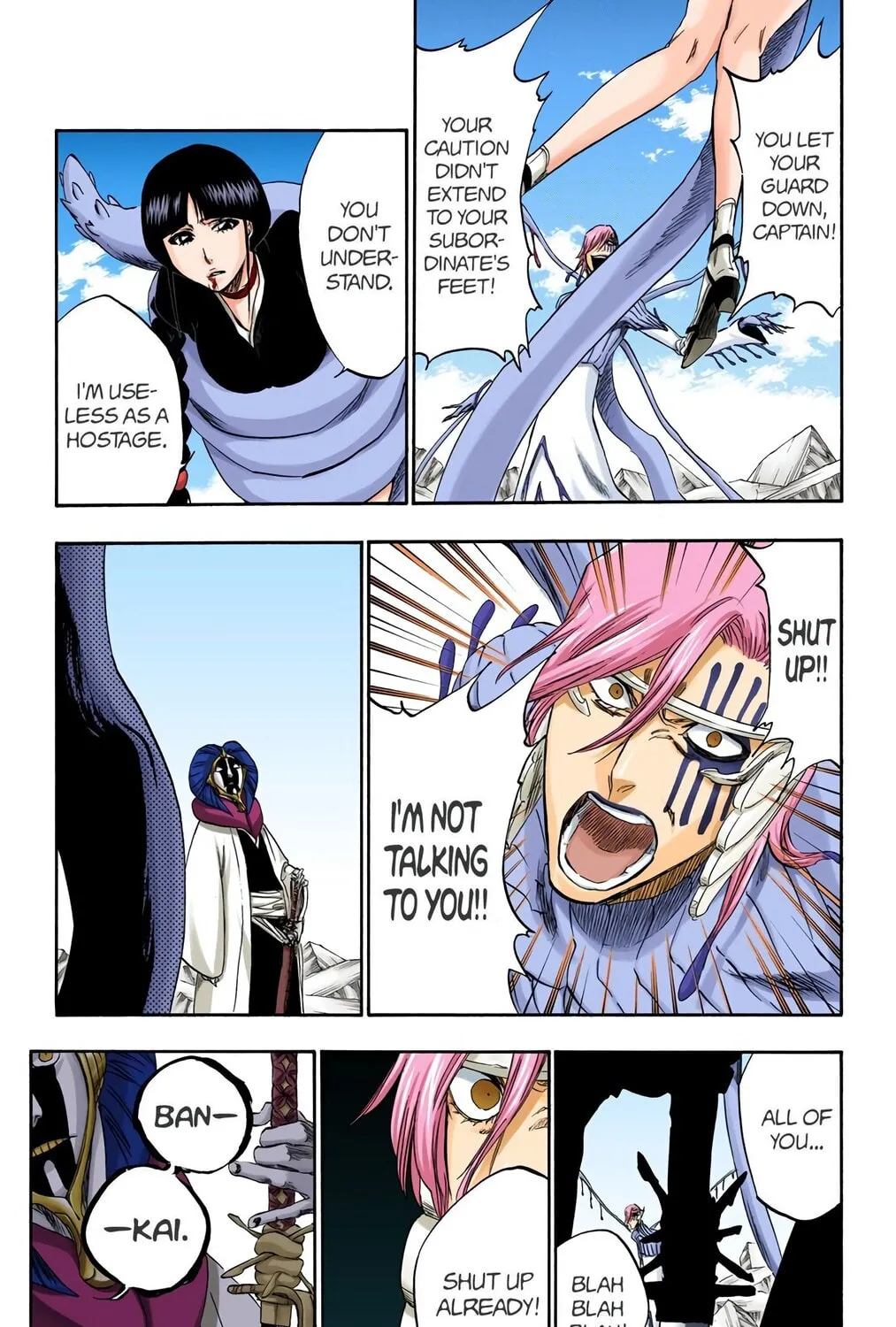 Bleach Colored Manga