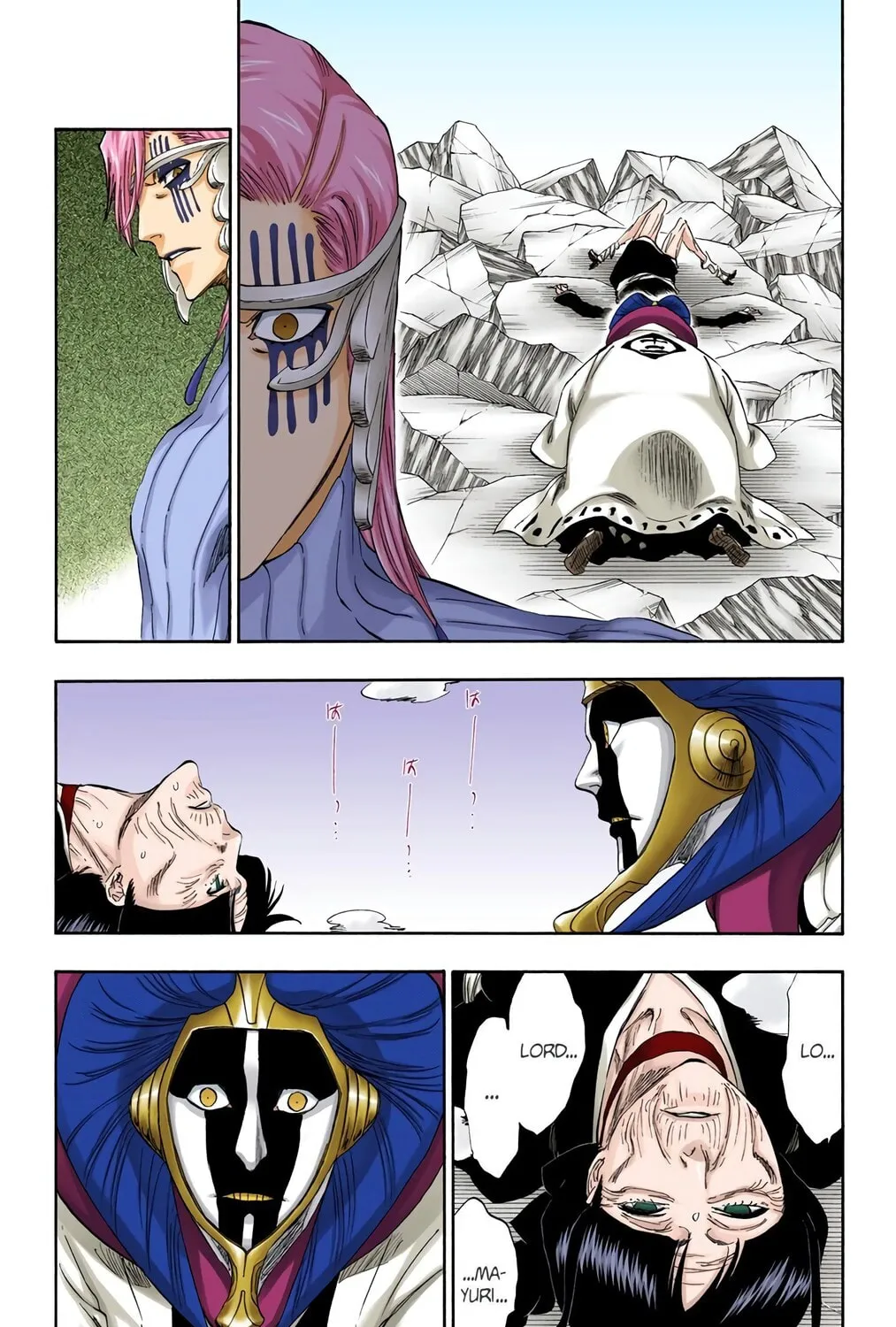 Bleach Colored Manga