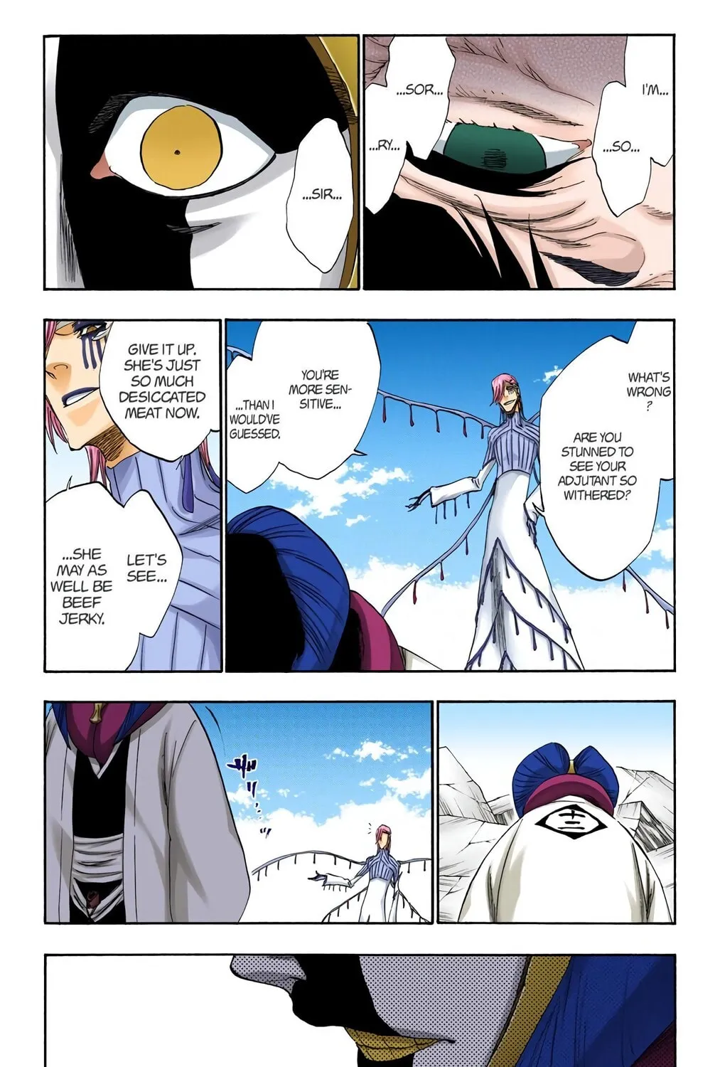 Bleach Colored Manga