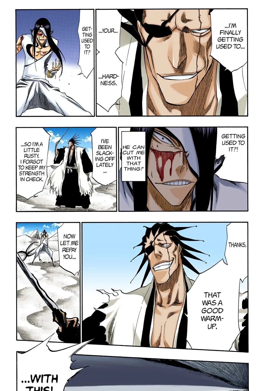 Bleach Colored Manga